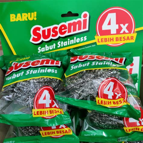 Promo SUSEMI Sabut Cuci Piring Kawat Sabut Stainless Besar Jumbo Kab