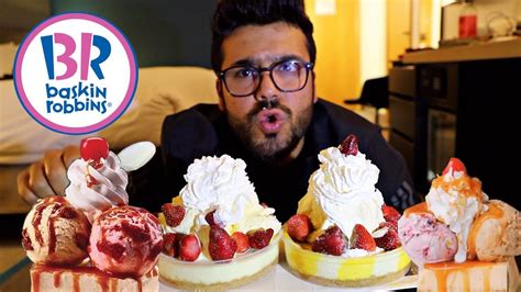 تحدي ايس كريم تشيز كيك من باسكن روبنز Br New York Cheesecake Youtube