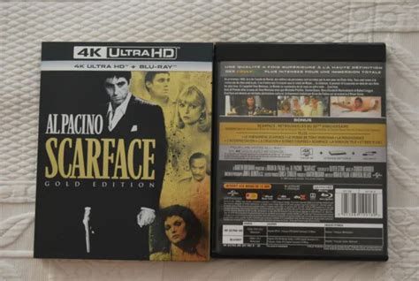 Scarface K Uhd Blu Ray Al Pacino Michelle Pfeiffer Brian Depalma