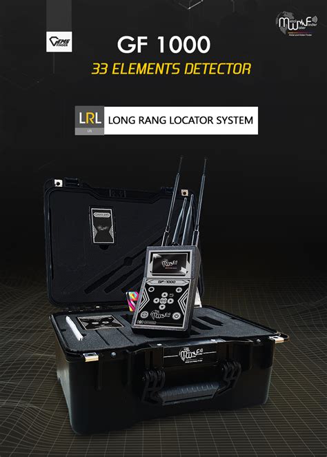 GF 1000: Advanced Long Range Locator & Metal Detector