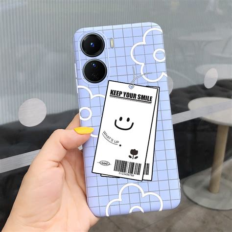 เคสโทรศพทมอถอ ซลโคนนม ลายเจลลนารก สาหรบ Vivo Y02S Y16 4G