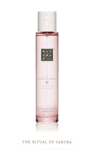 Avis The Ritual of Sakura Bed and Body Mist Brume lègère pour le