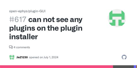 Can Not See Any Plugins On The Plugin Installer Issue 617 Open