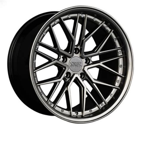 Xxr 571 20x9 5x120 35 Chromium Black Wheels4 731 20 Inch Rims Ebay