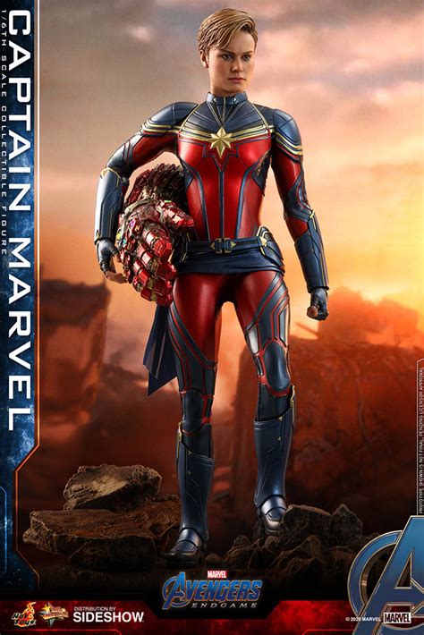 Marvel Avengers Endgame Captain Marvel 1 6 Scale Figure Hot Toys Twilight Zone Nl