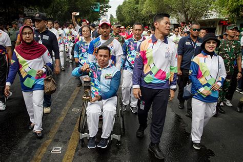 Asian Para Games First Torch Parade