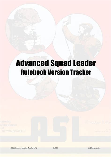 PDF ASL Rulebook Version Tracker V1 2 Texas PDF FileASL Rulebook