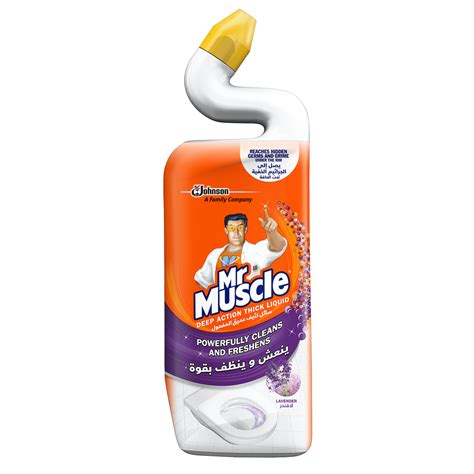 Mr Muscle Deep Action Thick Liquid Toilet Cleaner Lavender 750ml