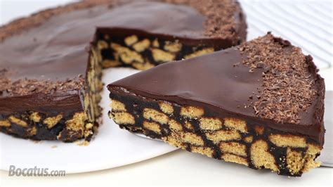 La Tarta de Galletas con Chocolate más fácil y rápida de preparar sin