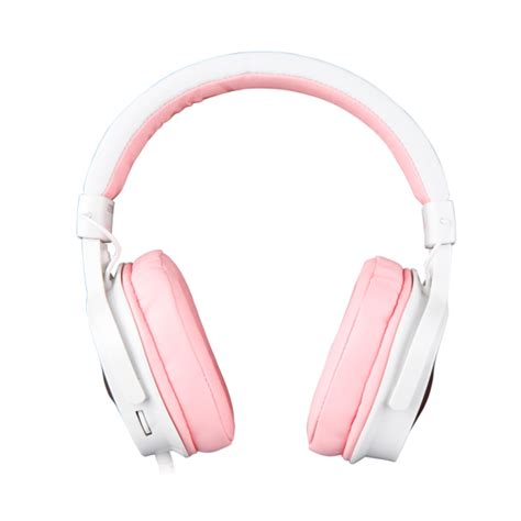 Buy Sades D Power Gaming Headset Pink Online At Legend Pc