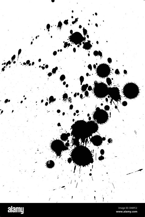 Black Ink Splatter Hi Res Stock Photography And Images Alamy