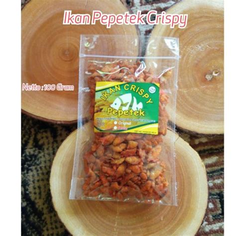 Jual Baby Fish Ikan Pepetek Crispy 100 Gram Shopee Indonesia