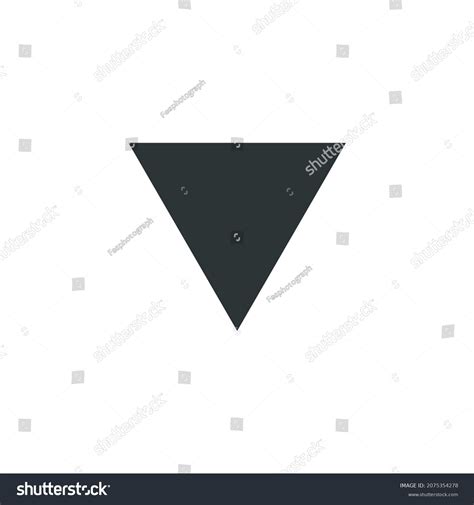 Dropdown Arrow Icon On White Background Stock Vector Royalty Free