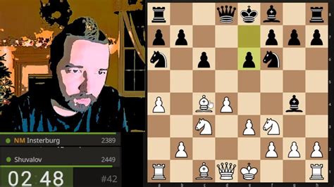 Уничтожение Славянской защиты ♟ Шахматы блиц - YouTube
