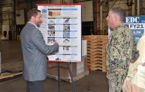 Dla Logistics Operations Chief Visits Dla Distribution Headquarters Defense Logistics Agency