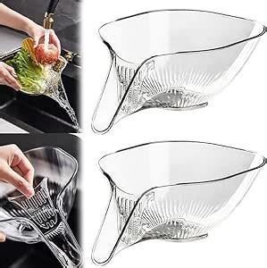 Amazon Drainage Basket Funnel Multi Functional Drain Basket