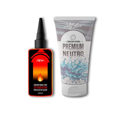 Pack Lubricante Anal con Efecto Calor Lubricante Íntimo Neutro