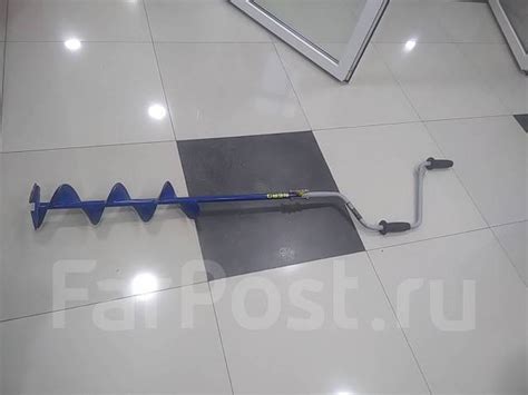 Ледобур NERO-150 (D-150мм, шнек 50см, L, новый, в наличии. Цена: 2 200 ...