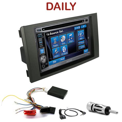 Autoradio 2 DIN Alpine Iveco Daily Depuis 2009 USB CD Mp3 Bluetooth