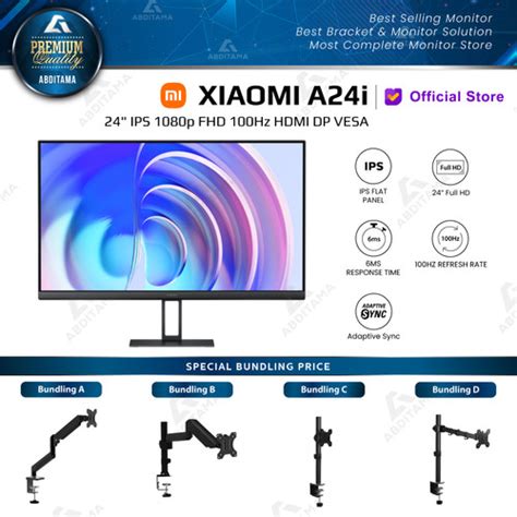 Promo Monitor Led Xiaomi A I Ips P Fhd Hz Hdmi Dp Bodi