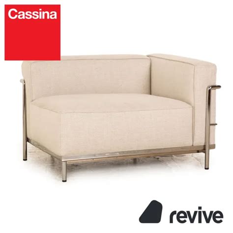 Cassina Le Corbusier Lc Fauteuil Grand Confort Tissu Deux Places