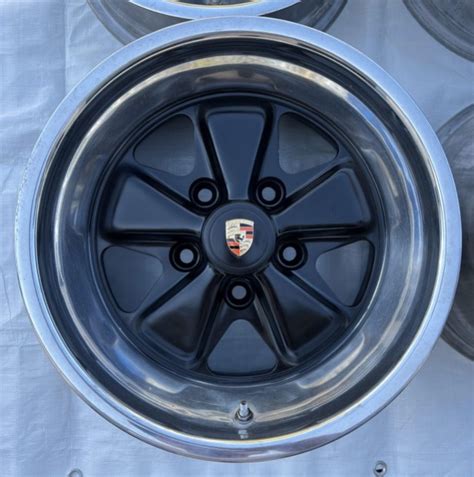 No Reserve 16x7 And 16x9 Fuchs Wheels For Porsche 911 Turbo For Sale