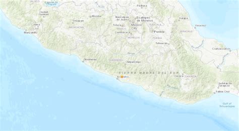 Un Sismo De Magnitud 46 Se Registra Cerca De Acapulco En El Estado De Guerrero México Cnn