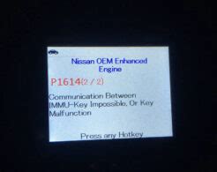 P Nissan Code Causes And Solutions Of Nats Issues Obd Advisor