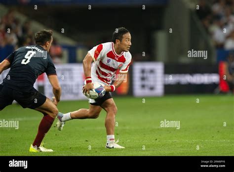 Japan S Yutaka Nagare During The 2023 Rugby World Cup Pool D Match