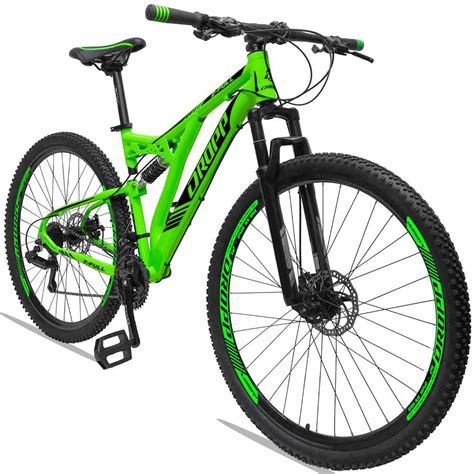 Bicicleta Aro 29 Quadro 19 Alumínio 21v Suspensão Freio Disco