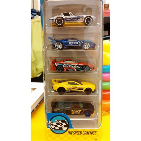 Hot wheels 風火輪 HW Speed Graphics 速度圖像 精選5車組 蝦皮購物