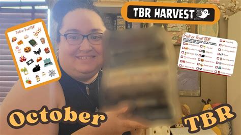 My October TBR TBR Harvest Edition YouTube