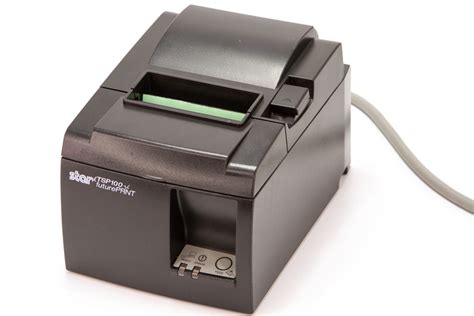 Star Micronics Tsp100 Thermal Receipt Printer Black Ethernet Interface Wpower Cord