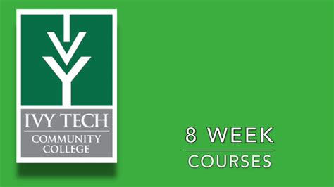 Ivy Tech 8 Week Courses Youtube