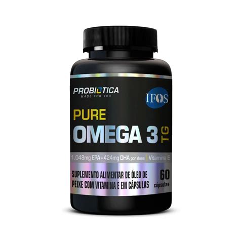 Pure Mega Tg Mg C Psulas Probi Tica Corpo Suplemento