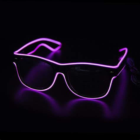 Lentes Led Neon Fiestas Electronica Rave Bodas Cotill N Silverled