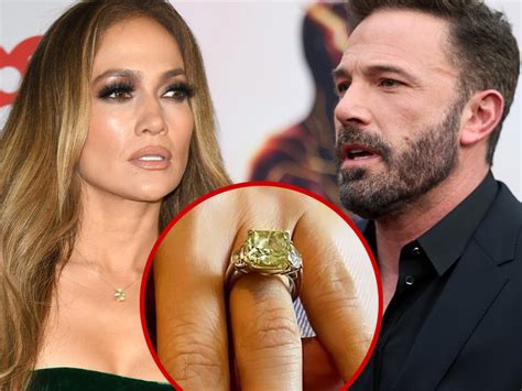 Ben Affleck Had Not Going Anywhere Engraved On J Los Engagement Ring