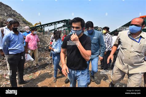 NEW DELHI INDIA SEPTEMBER 11 Member Of Parliament Gautam Gambhir C