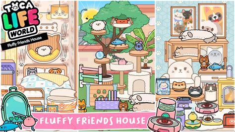 Toca Life World New Fluffy Friends House Design Out Now😱🌍 Toca Boca