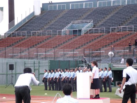 第100回全国高校野球選手権富山大会開会式｢君が代｣｢大会歌｣を独唱！ 【心豊かに道を究む】｜富山県立呉羽高等学校