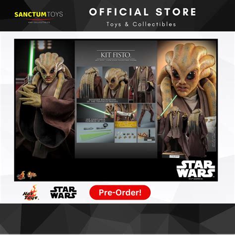 PO Hot Toys MMS751 Star War Episode III Revenge Of The Sith 1 6th Scale Kit Fisto