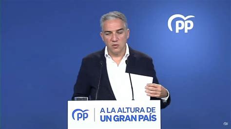 El Pp Sobre La Ruptura Del Diálogo Con El Gobierno Mejor Romper Un Acuerdo Que Traicionar A