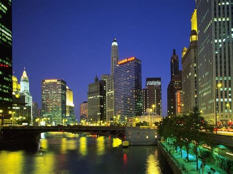 Free Download Chicago Illinois Hd Desktop Wallpaper Widescreen High Definition [510x330] For