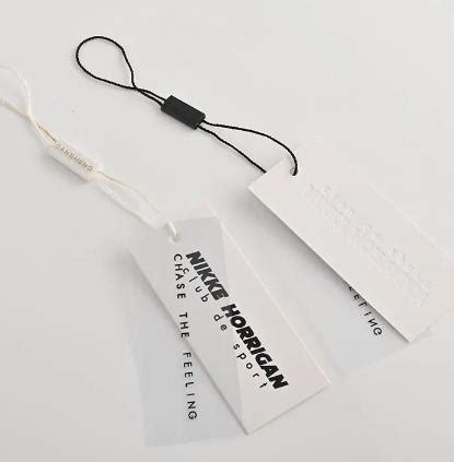 New China Designs Paper Hang Tag Custom Your Own Logo Clothing