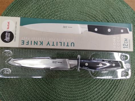 Нож кухонный Tefal, Jamie Oliver, универсальный, нержавеющая сталь, 12 ...