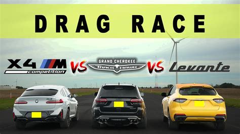 2023 BMW X4M Comp Vs Jeep Grand Cherokee Trackhawk Vs Maserati Levante