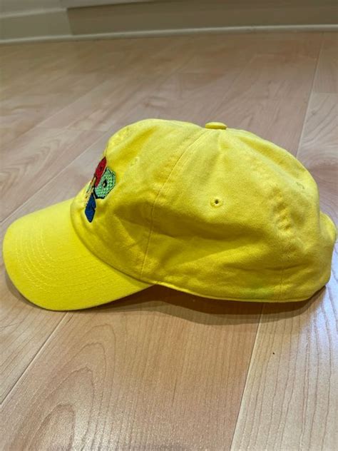 Hat Frank Hassle Rare Yellow Chad King Dr Wario Super Mario Hat | Grailed