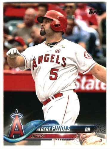 2018 Topps Albert Pujols Los Angeles Angels 582 EBay