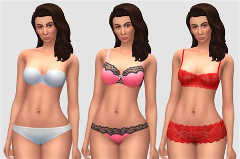 Lingerie Acess Rio Sims Cc Base Game Todasims