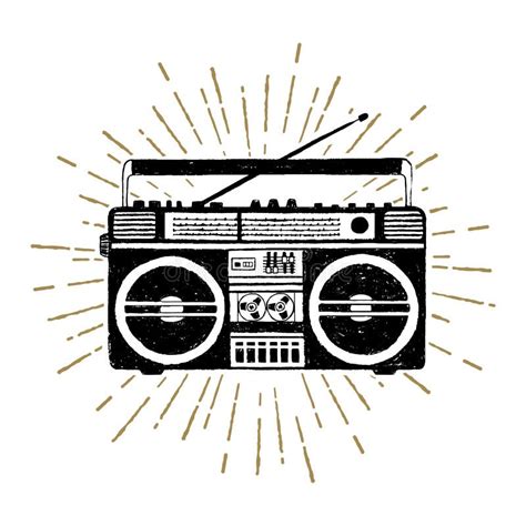 Boombox Silhouette